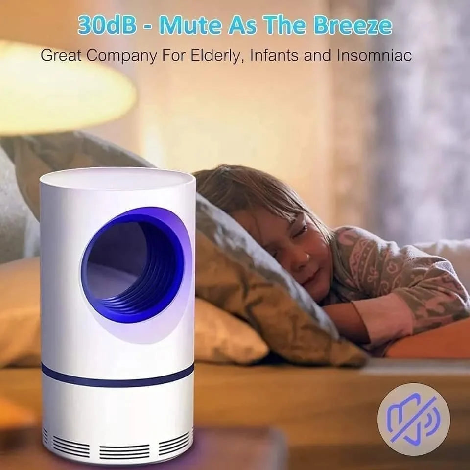 Plastic Mosquito Killer Lamp,Mosquito Lamp Dual Mosquito Zapper Lamp, Chargeable, Area Of Coverage: 200 Sq Ft