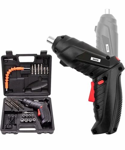 47-in-1 Rechargeable Electric Screwdriver Set – Cordless Mini Power Drill Kit with Flexible Shaft & Multiple Bits