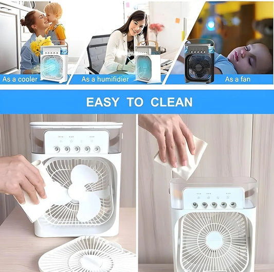 Mini Mist Spray Cooler, 10 inch, Tank Capacity: 200ml