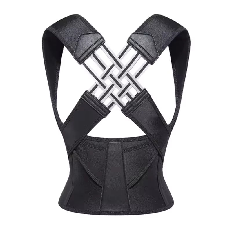 Posture Corrector Belt for Men & Women – Adjustable Back Support Brace for Straight Spine, Pain Relief & Confidence Boost (14 Days Visible Effect)