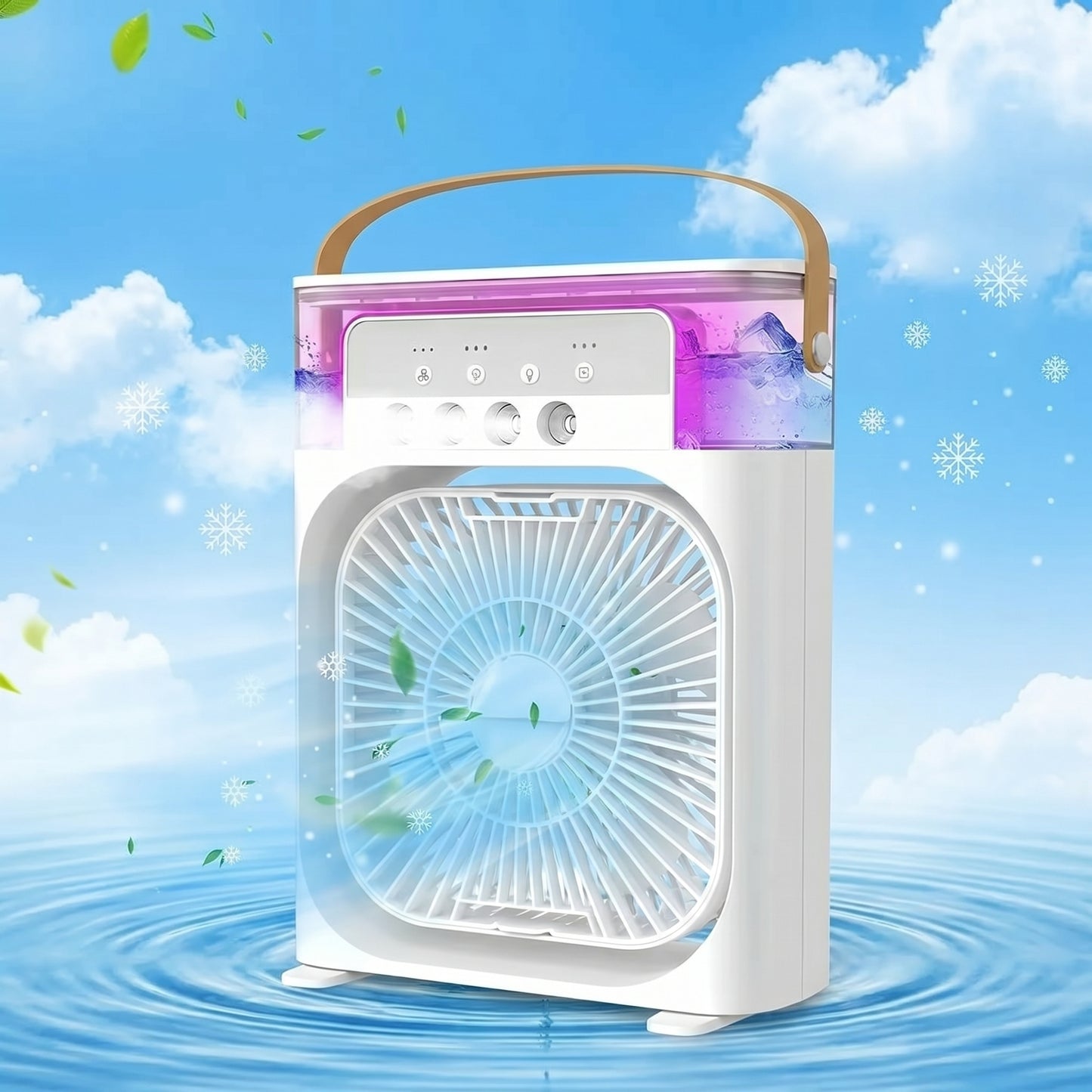 Mini Mist Spray Cooler, 10 inch, Tank Capacity: 200ml