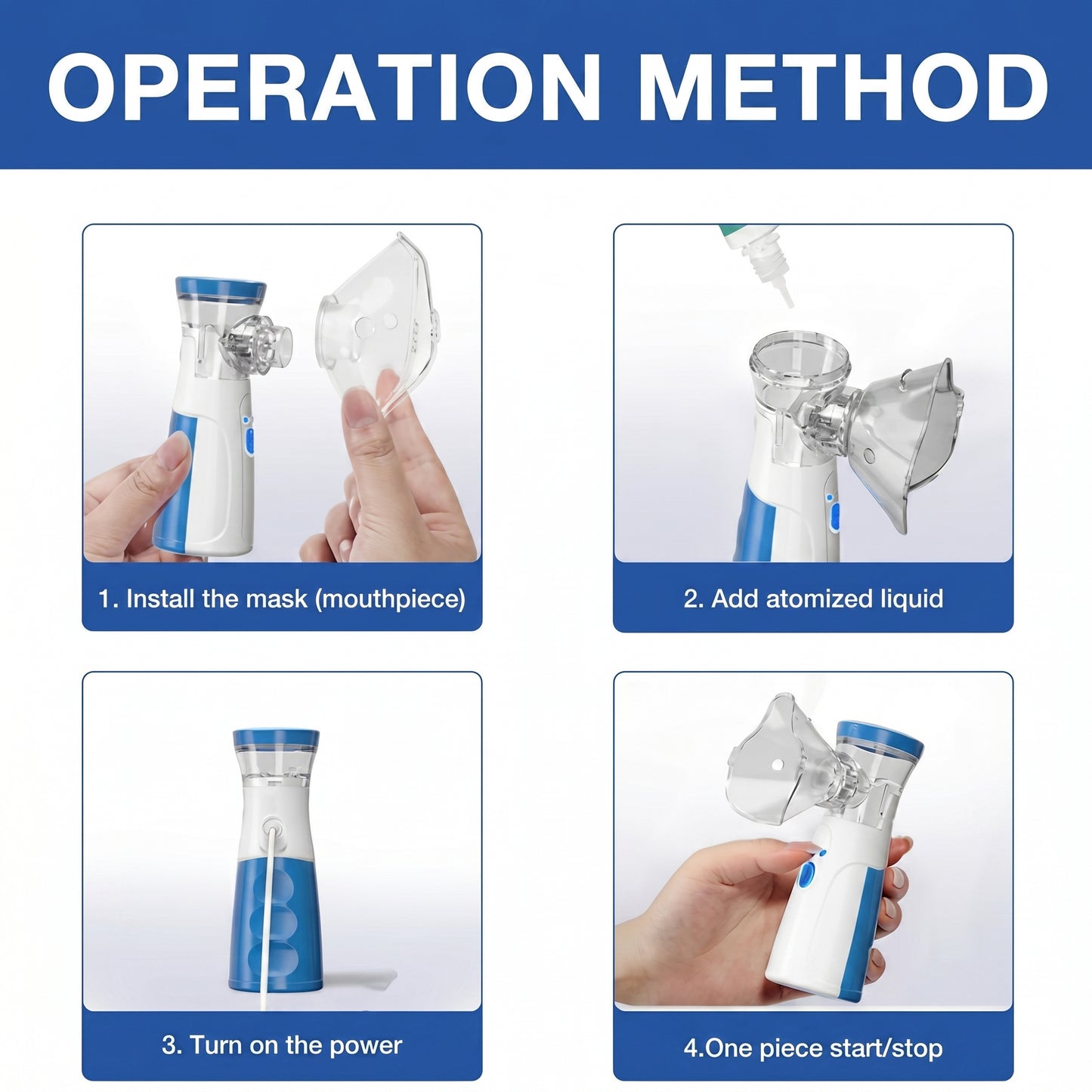 Mini Portable Mesh Nebulizer