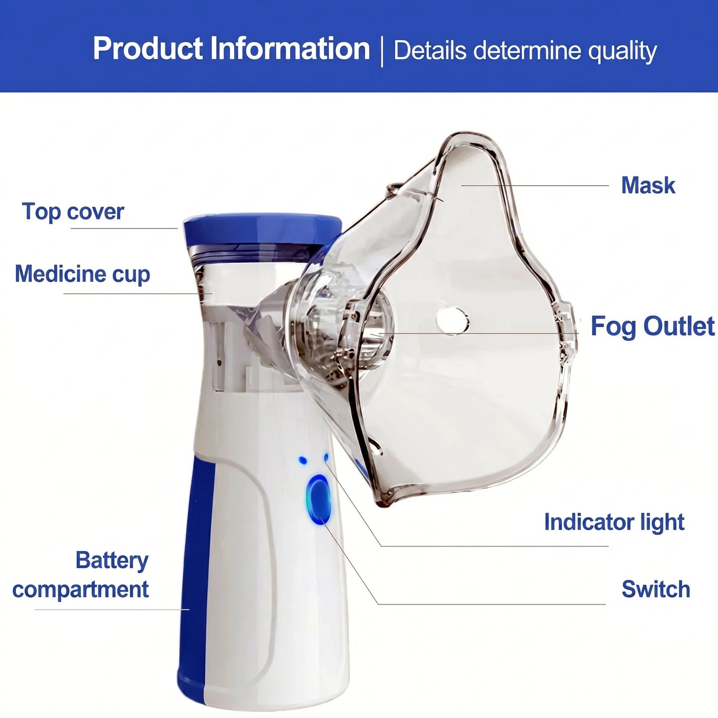 Mini Portable Mesh Nebulizer