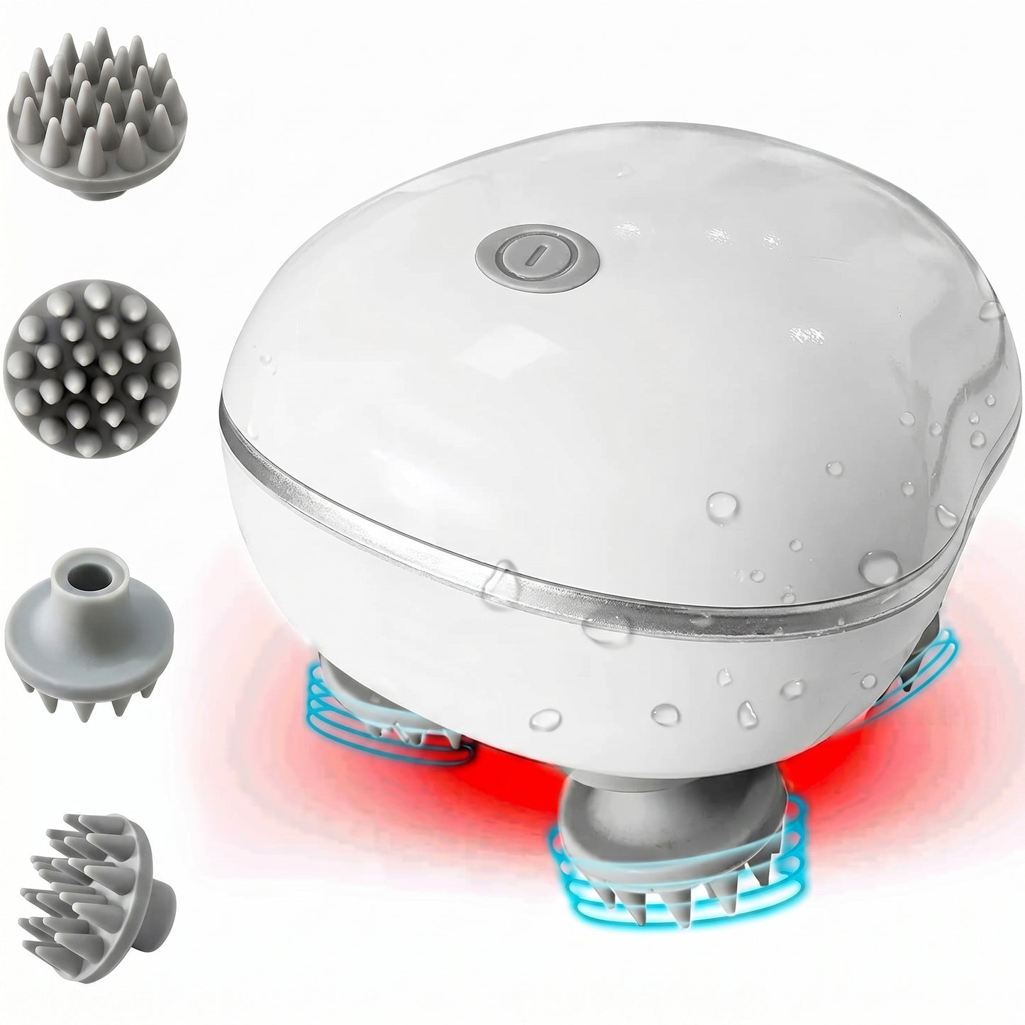 Electric Scalp Massager, Head Massager Scalp with 4 Removable Massage Claws