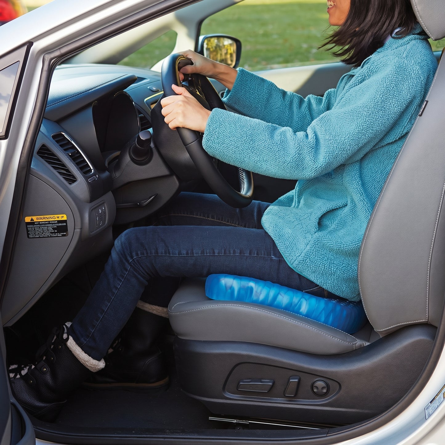Egg Sitter Gel Cushion – Ergonomic Breathable Seat Cushion for Office Chair, Car & Home