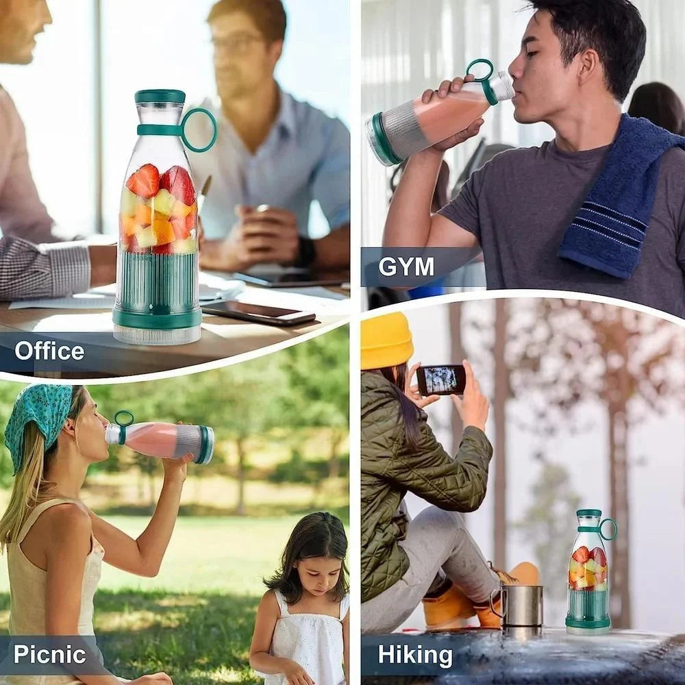 USB Rechargeable Portable Juicer, for Home, 420 ml
